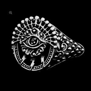 Etah Live Eye of the Storm Ring Sz 7